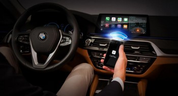 Có thể kết nối Apple CarPlay không dây trên xe BMW 5-Series