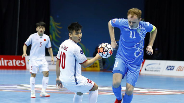 Thua Uzbekistan, đội tuyển futsal Việt Nam dừng bước ở tứ kết giải futsal châu Á
