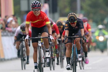 Vận động viên xe đạp Việt Nam giành huy chương vàng châu Á