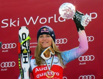 “Nữ hoàng trượt tuyết” Lindsey Vonn thất bại nhưng vẫn là huyền thoại