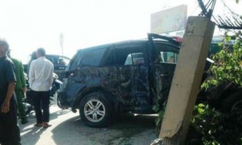 Thanh Hóa:Tai nạn giao thông nghiêm trọng, 3 người đi chúc Tết tử vong