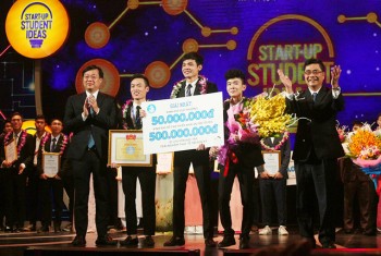 Giành giải nhất "Ý tưởng khởi nghiệp", SV Thái Nguyên nhận 550 triệu đồng cho dự án