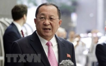 Ngoại trưởng Triều Tiên Ri Yong Ho tới Thụy Điển