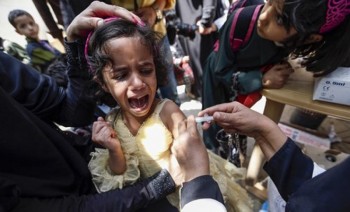 1300 người mắc bạch hầu tại Yemen