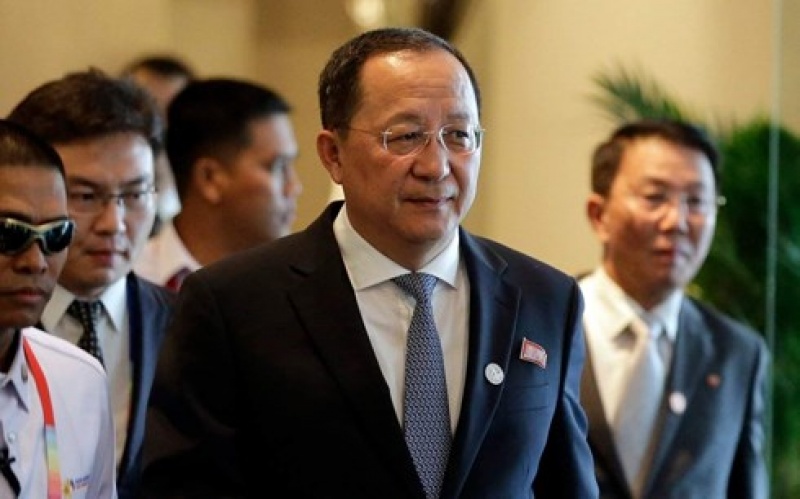 Ngoại trưởng Triều Tiên Ri Yong Ho thăm Trung Quốc
