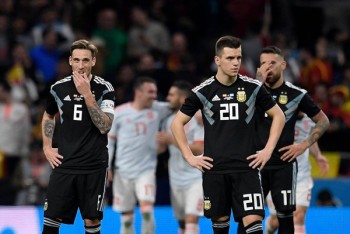Đội tuyển Argentina tái hiện thất bại nhục nhã nhất trong lịch sử