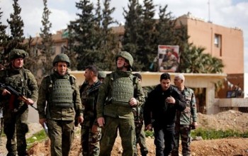 Quân đội Nga vào Đông Ghouta thảo luận việc phiến quân Syria đầu hàng