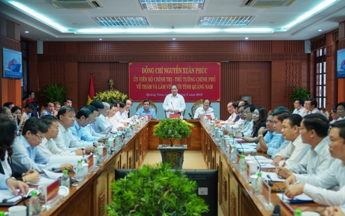 Thủ tướng nêu động lực bao trùm giúp Quảng Nam phát triển bền vững