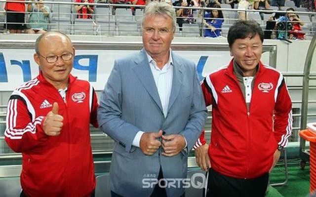 Báo Hàn Quốc mong HLV Hiddink tái ngộ thầy Park ở giải U23 châu Á