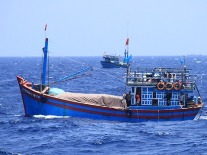 Thái Lan bắt giữ 5 tàu cá cùng 16 ngư dân Việt Nam