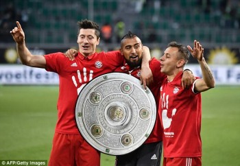 Đại thắng 6-0, Bayern Munich chính thức vô địch Bundesliga