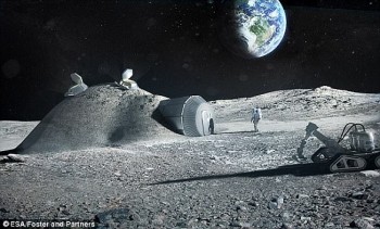 Con người sẽ đổ bộ lên mặt trăng, sao Hỏa sinh sống trong các hang động?