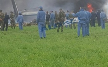 Algeria tuyên bố quốc tang vụ tai nạn máy bay quân sự thảm khốc