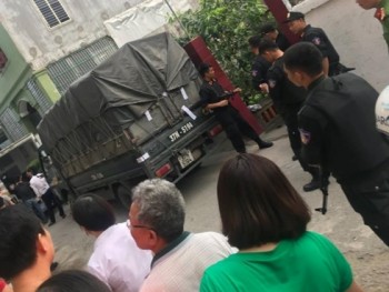 Hiện trường vụ thu giữ gần 700kg ma túy ở TP Vinh, Nghệ An