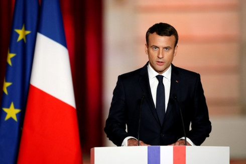Tân Tổng thống Macron cam kết xây dựng một nước Pháp hùng mạnh