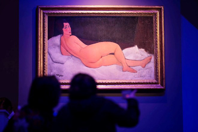 Bức tranh của danh họa Modigliani được bán hơn 157 triệu USD