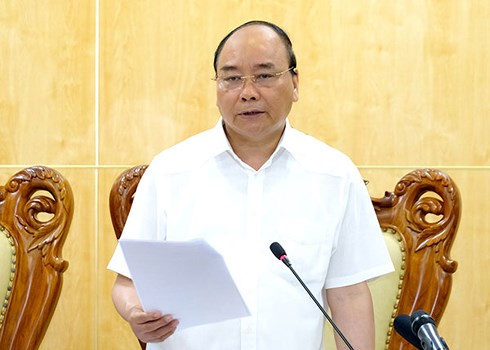 Thủ tướng làm việc với lãnh đạo chủ chốt tỉnh Hà Nam