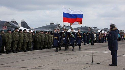 Tổng thống Nga Putin kêu gọi rút quân khỏi Syria