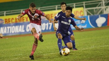 Bình Dương thắng đậm Sài Gòn FC ở vòng 10 V-League