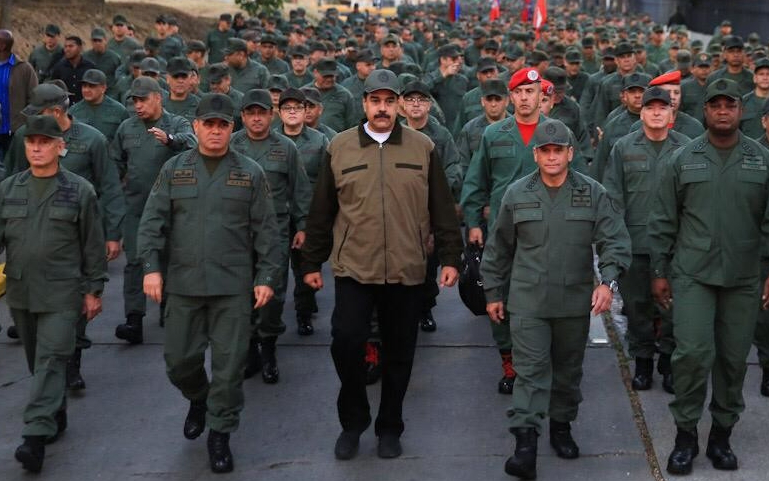 Tổng thống Maduro: Quân đội Venezuela đoàn kết chưa từng có