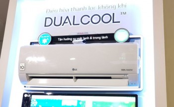 LG trình làng mẫu máy lạnh tích hợp máy lọc không khí tại Việt Nam
