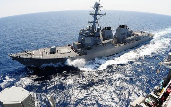 2 tàu hải quân Mỹ vừa đi qua eo biển Đài Loan nhạy cảm