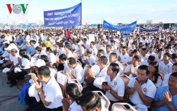 Đảng Nhân dân Campuchia cầm quyền kỷ niệm 66 năm ngày thành lập