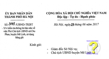 Hà Nội: Làm rõ thông tin Phó Chủ tịch xã 10 năm dùng bằng giả