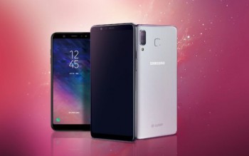 Samsung trình làng smartphone Galaxy A9 Star với thiết kế giống iPhone X