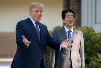 Tổng thống Mỹ tiếp Thủ tướng Nhật Bản tại Nhà Trắng