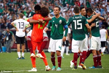 Đức 0-1 Mexico: Cơn địa chấn tại Luzhniki