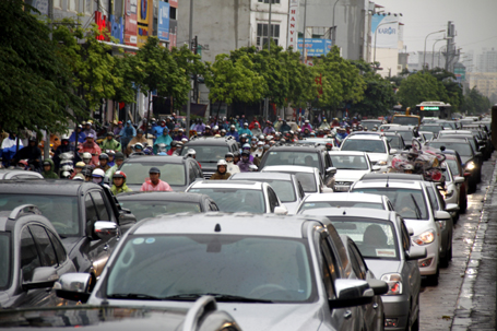 Hà Nội cấm xe máy trong các quận nội thành từ năm 2030