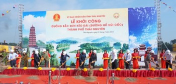 Thái  Nguyên: Khởi công xây dựng Đường Bắc Sơn kéo dài (đường Hồ Núi Cốc) – Thành phố Thái Nguyên