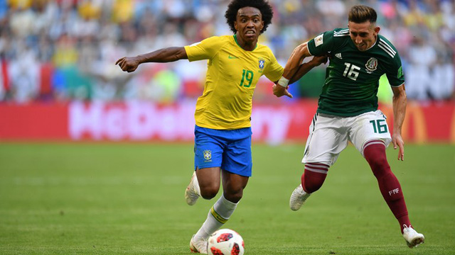 brazil 2 0 mexico dau an dac biet cua neymar