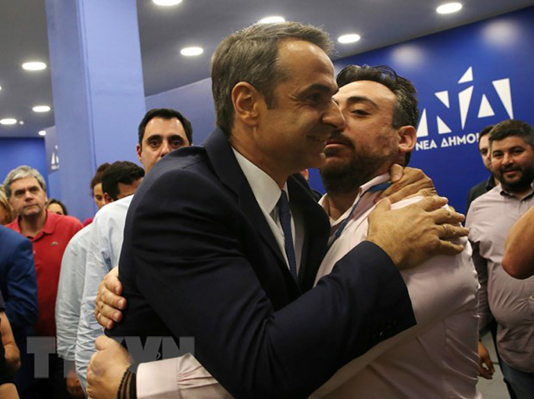 Đảng đối lập thắng lớn tại bầu cử lập pháp Hy Lạp