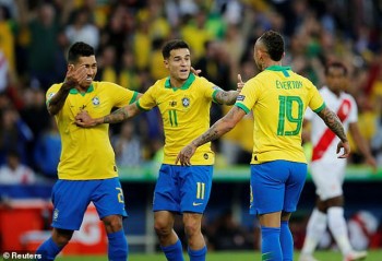 Chiến thắng trong thế thiếu người, Brazil vô địch Copa America
