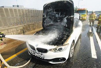 Liên tiếp xảy ra các vụ cháy xe BMW tại Hàn Quốc
