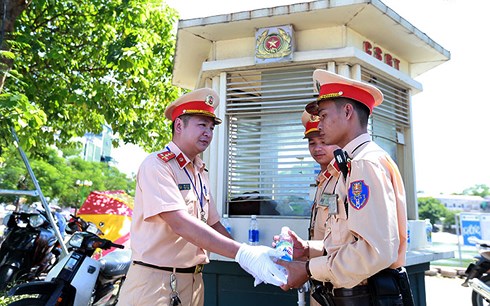CSGT dồn lực đảm bảo an toàn sau trận bóng đá Việt Nam – Hàn Quốc
