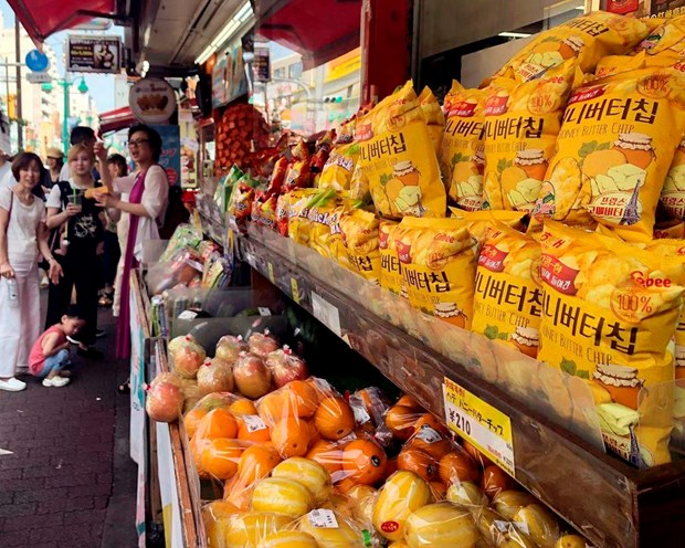 Căng thẳng thương mại Hàn-Nhật không ảnh hưởng đến xuất khẩu nông sản
