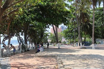 Dân được thụ hưởng công viên 5.000 m2 từ dự án chắn biển Nha Trang
