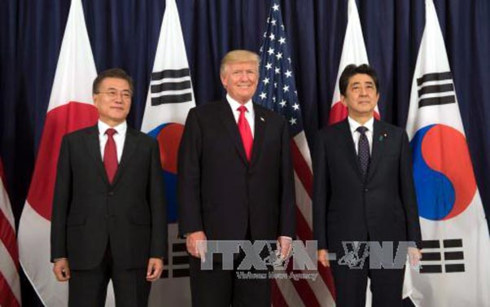 Mỹ, Nhật, Hàn họp 3 bên về vấn đề Triều Tiên vào tuần tới