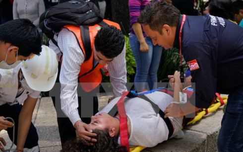 Động đất mạnh tại Mexico: Tổng thống Nieto tuyên bố quốc tang 3 ngày