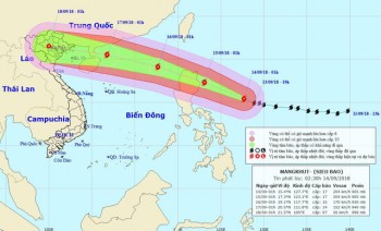 Thông tin mới về siêu bão Mangkhut