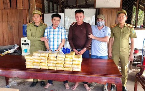 Bắt vụ vận chuyển ma túy “khủng” nhất từ trước đến nay ở Quảng Trị