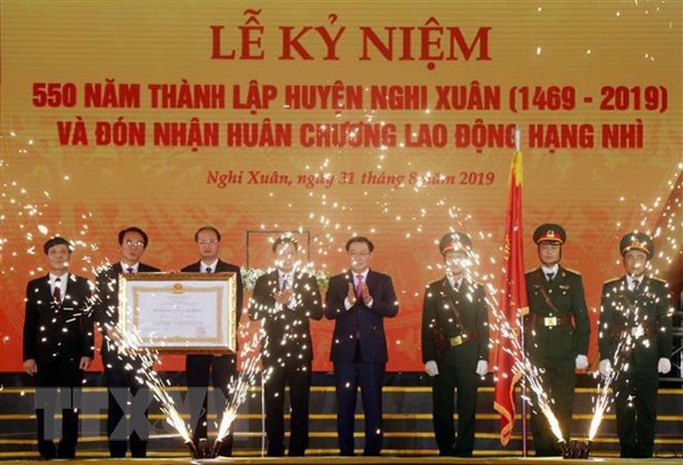 Hà Tĩnh tổ chức lễ kỷ niệm 550 năm thành lập huyện Nghi Xuân