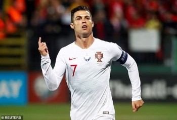 Kết quả bóng đá: Ronaldo ghi 4 bàn, Bồ Đào Nha thắng hủy diệt
