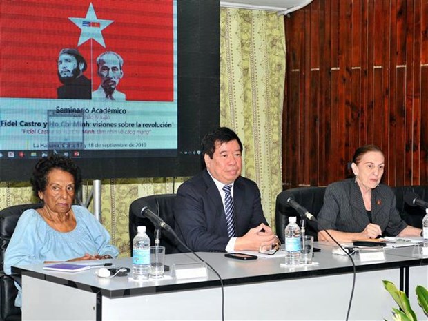 Hội thảo tôn vinh giá trị tư tưởng Hồ Chí Minh và Fidel Castro