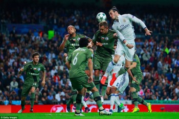 Real Madrid 5-1 Legia Warsaw: Bale lập công
