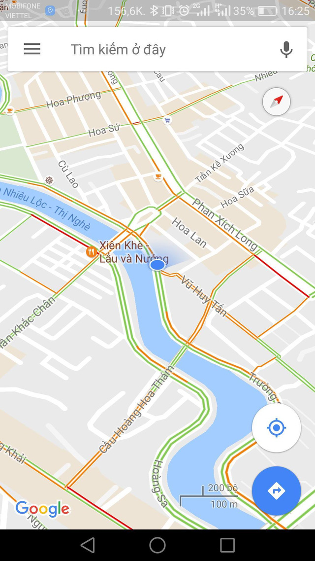 google maps co them tinh nang thong bao tinh trang giao thong tai viet nam