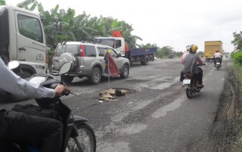 Dân bức xúc vì đường nghìn tỷ khánh thành chưa bao lâu đã “nát bét”